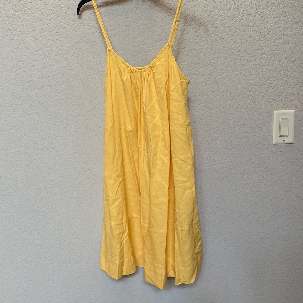 Yellow Mini Dress